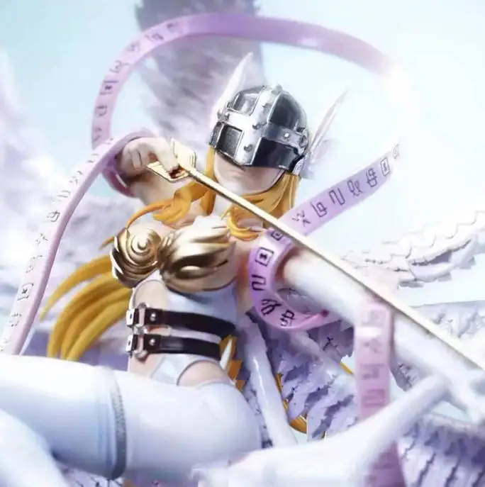 Anime Figur Bogenschießen Fee Schlacht Acht-flügelige Form Trendy Spielzeug Modell Display Urlaub Geschenk Sammeln Statue Action Figur