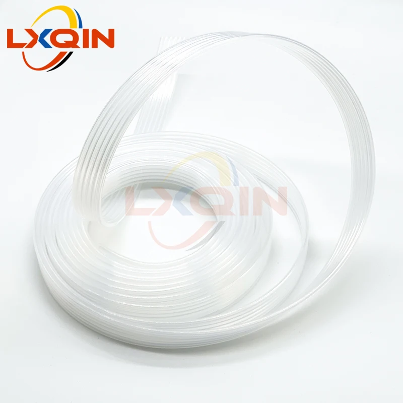 LXQIN 10m/lot 6 lines feeding tube UV ink tube for large format printer ink system ink tube hose