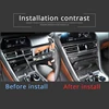 リアルカーボンファイバー製センターコントロールCDパネルフレームカバートリムステッカー BMW 8シリーズ G14 G15 G16 2019-2023 左ハンドル車用アクセサリー 2