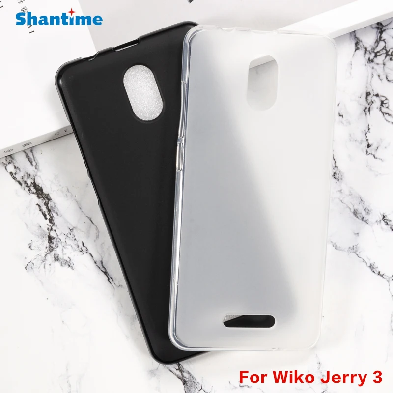 Case for Wiko Jerry 3 TPU Shockproof Rubber Cover Protective Flexible Shell for Wiko Jerry 3