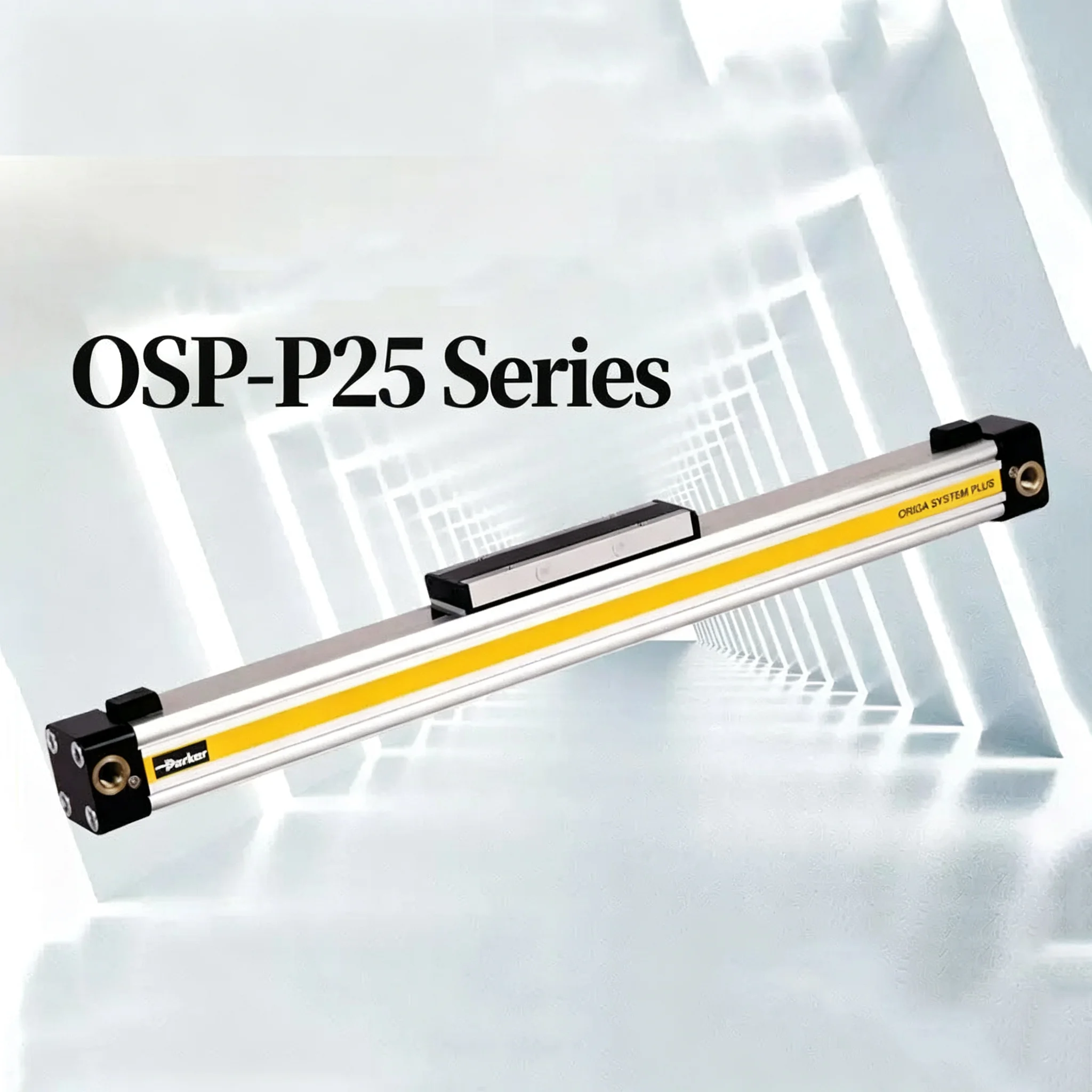 OSP-25 for Industria OSP Pneumatic Air Cylinder Double Acting Rodless High Thrust Mechanically Jointed Bore Sizes 25mm 32mm 40mm
