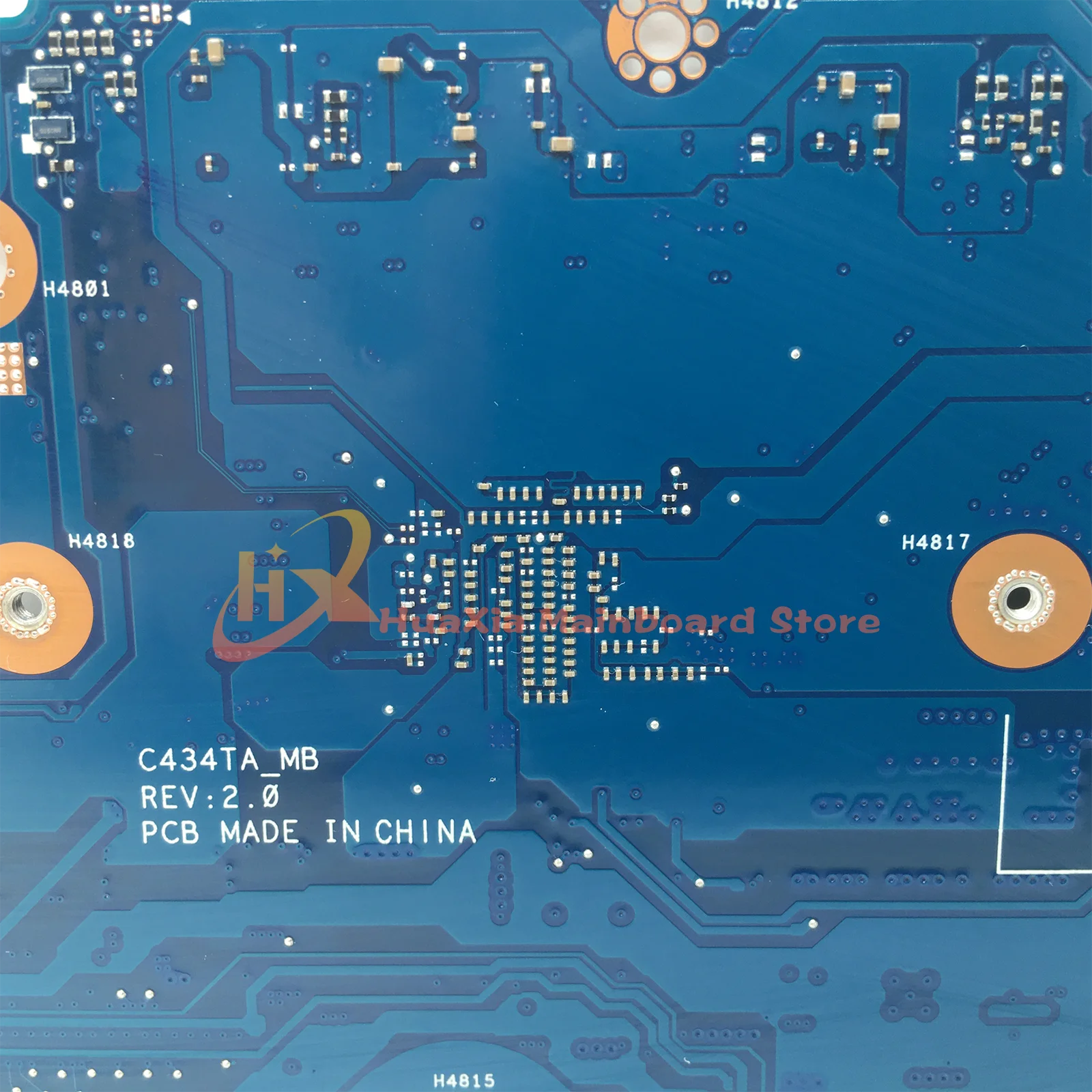 Imagem -06 - Kefu-laptop Mainboard para Asus Chromebook Flip C434ta C434ta-dsm4t M38100y I59200y 64g 128g Ssd 4g 8g Ram