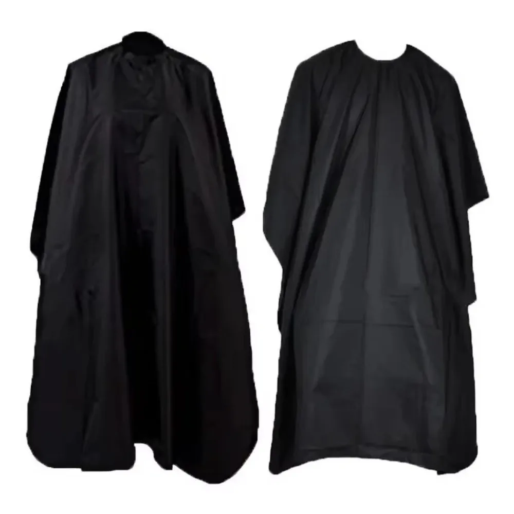 

New Black Hairdressing Cape Hair- Salon Professional Barber Cloth Waterproof Cutting Gown Hair Wrap Protect Gown Apron