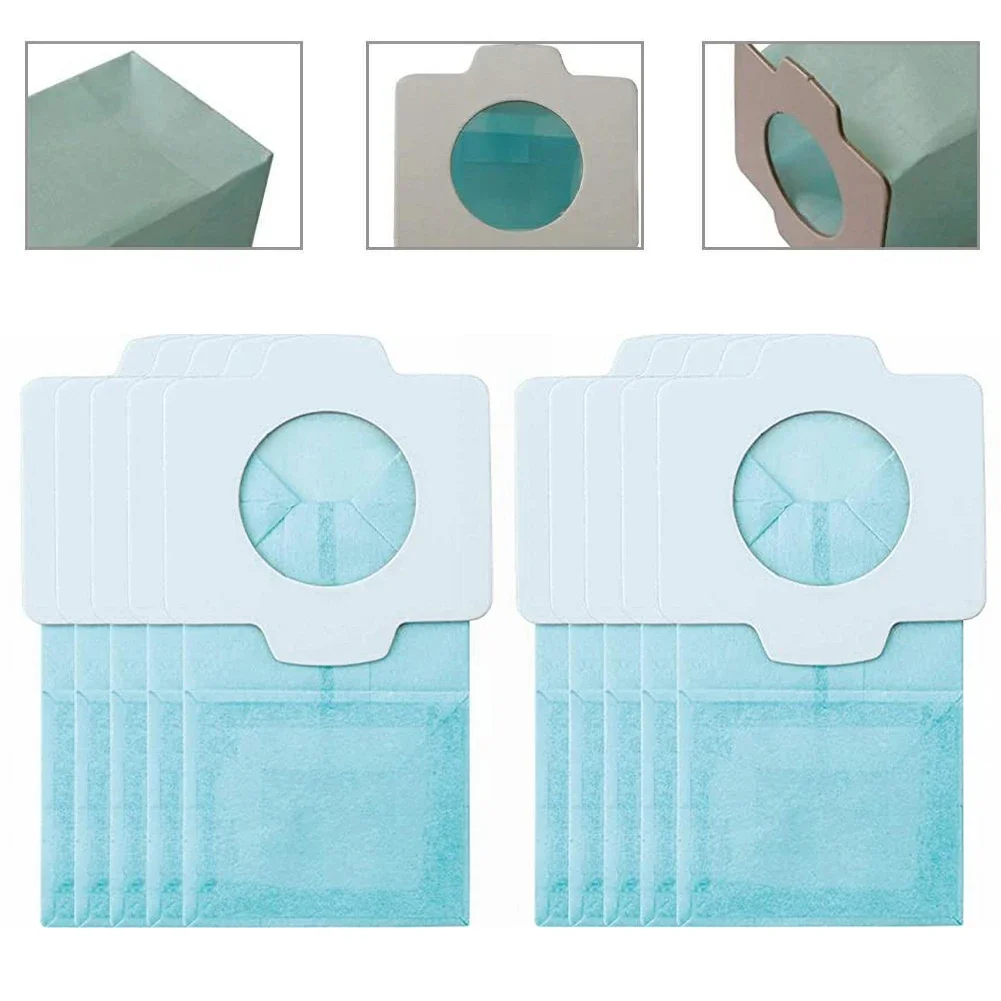 10 Dust Bags Collector Set For Makita DCL180Z DCL182 DCL182Z DCL181F DCL182ZB DCL180 Replaceemnt Home Appliance Spare Parts