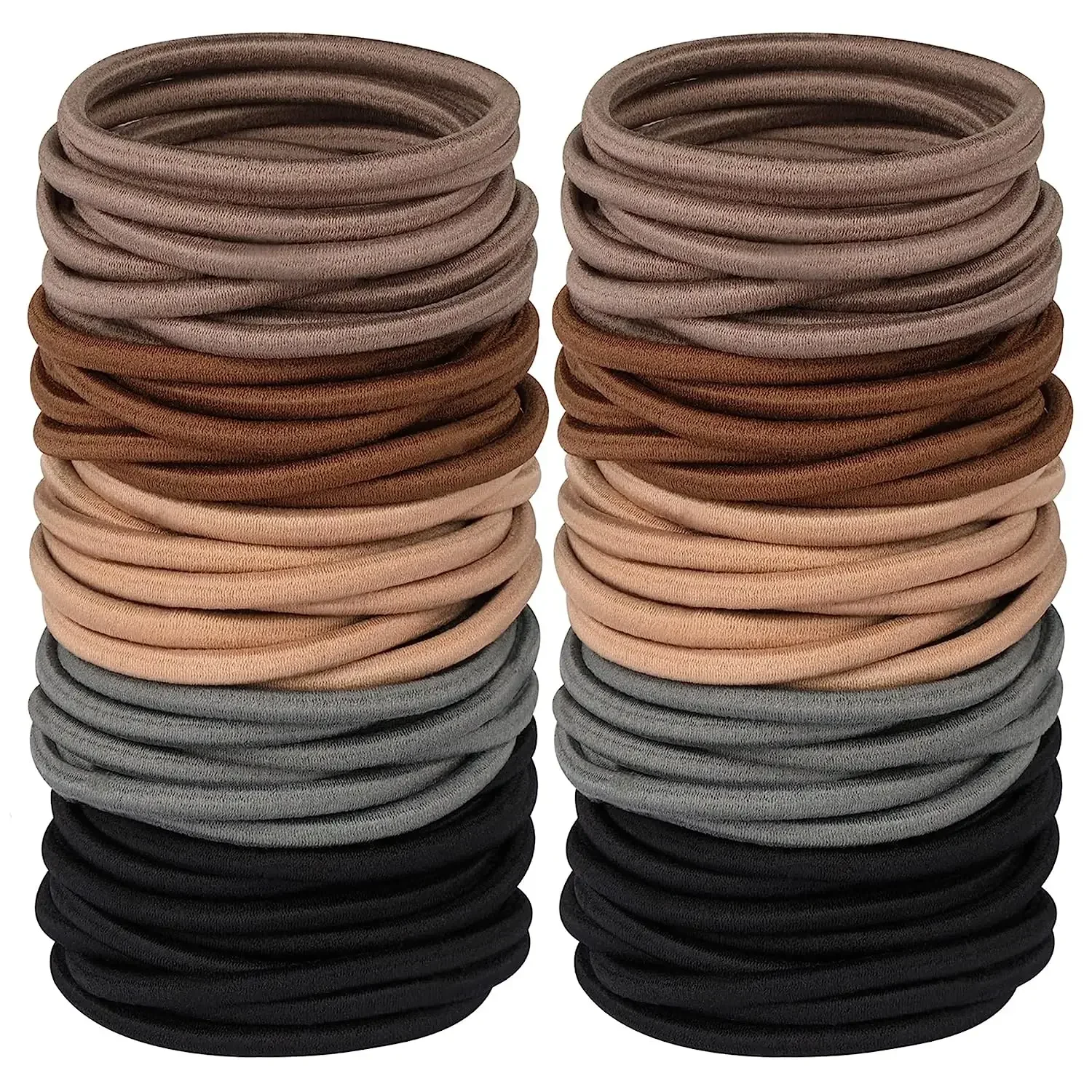 Rubber Bands Hair 20/50/100cs Women Girls Hair Tie Ropes Elastic Hairband Ponytail Holders Headbands Scrunchies