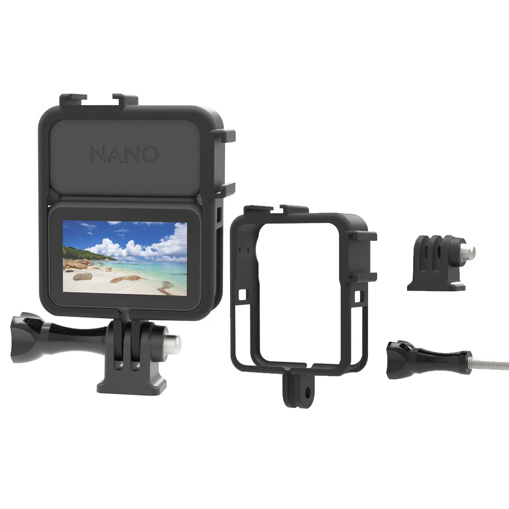 

Camera Frame Mount for DJI Osmo Nano Protective Frame Adapter Bracket Expansion Quick Release Mount for Nano Camera Accessories