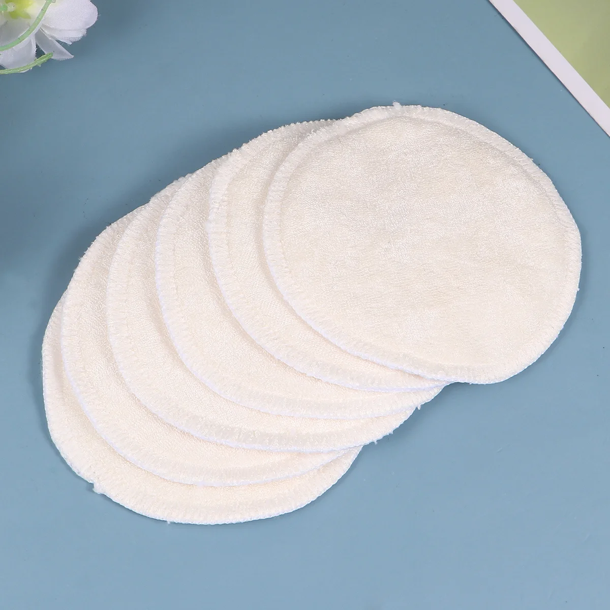 

6Pcs Bamboo Breastfeeding Nursing Pads Leakproof Washable Ultra Absorbent Anti-Galactorrhea Bra Inserts Protection Absorb Excess