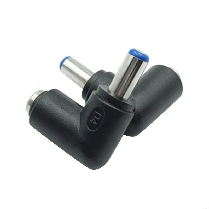 DC 전원 커넥터 어댑터에 대 한 5Pcs 90도 각도 5.5X2.1mm 남성 플러그 5.5x2.1mm 여성 잭 커플러 변환기