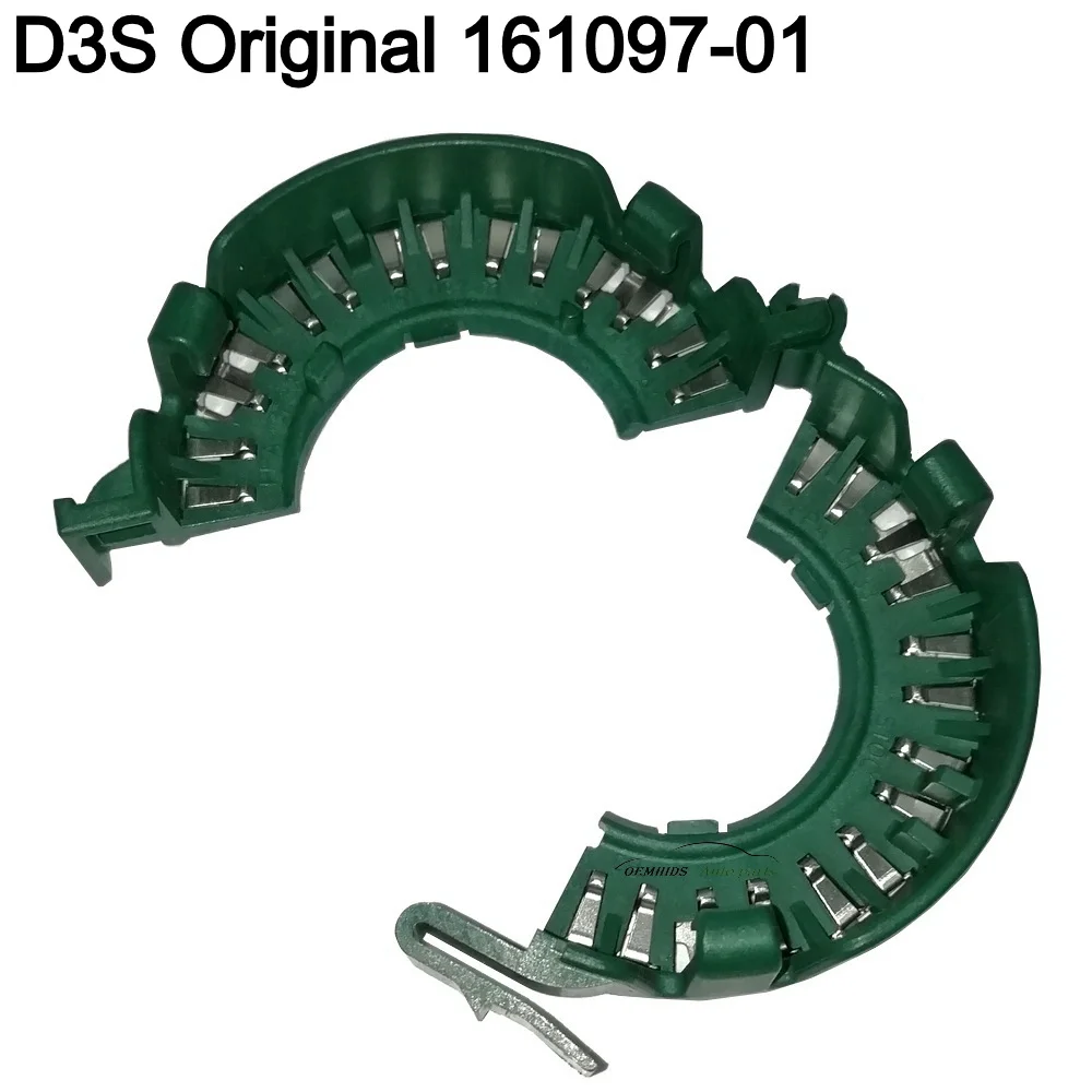 161097-01 16109701 Original D3S Xenon Headlight Bulb Retainer Snap Support Ring For A3 A6 A8 EOS Tiguan Touareg MKZ 8P0941621