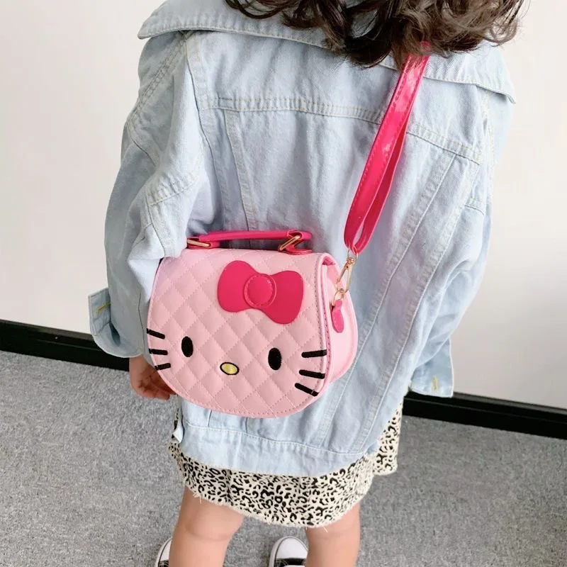 

Sanrio Hellokitty cartoon cute Korean shoulder bag crossbody bag casual versatile princess bag sanrio bag accessories chid