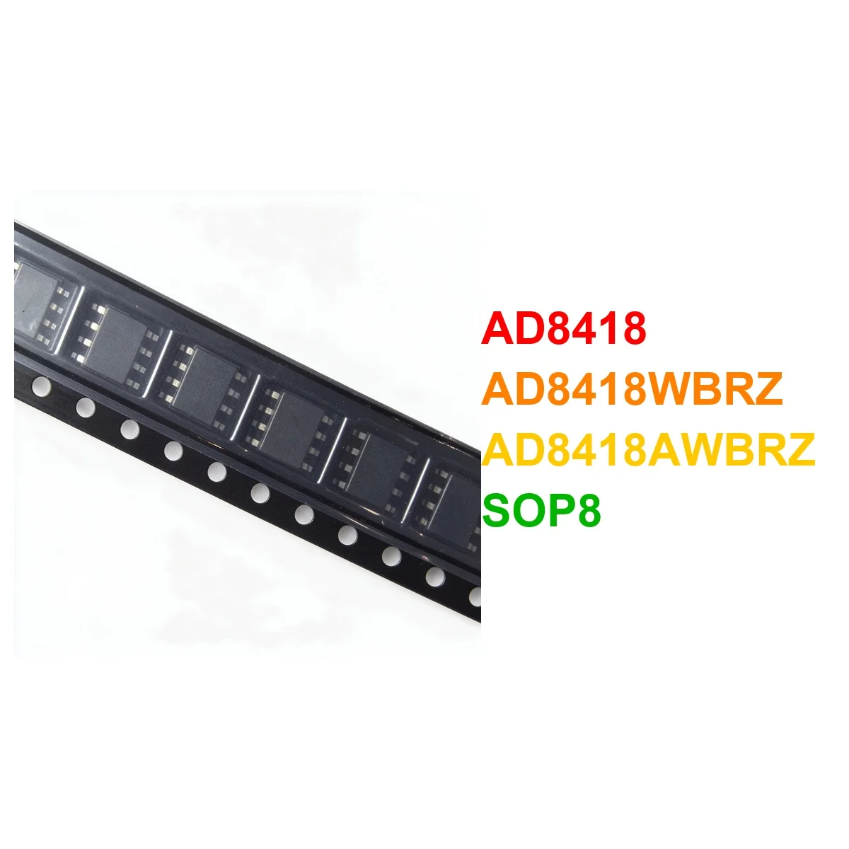 (10piece) AD8418 AD8418WBRZ AD8418AWBRZ SOP8 Chipset