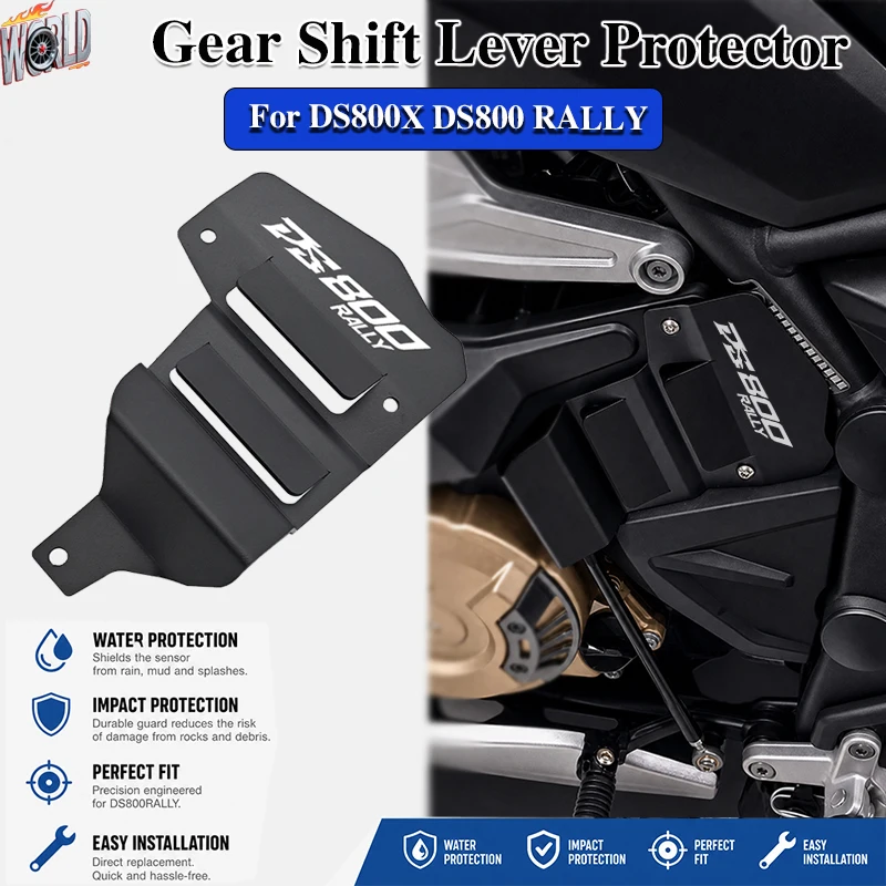 For VOGE DS800X DS800 RALLY DS800RALLY 2025 2026 Motorcycle Gear Shift Lever Protector Engine Protector Cover Waterproof