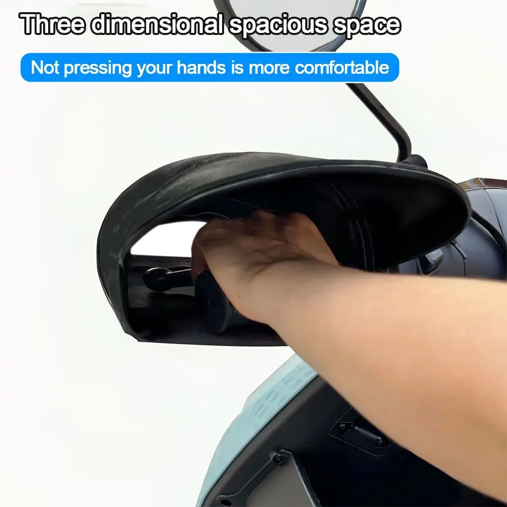 

Дышащие мотоциклетные перчатки на руль, непромокаемый солнцезащитный козырек, ручки со светоотражающей полосой, ветрозащитный чехол на ручку, универсальный