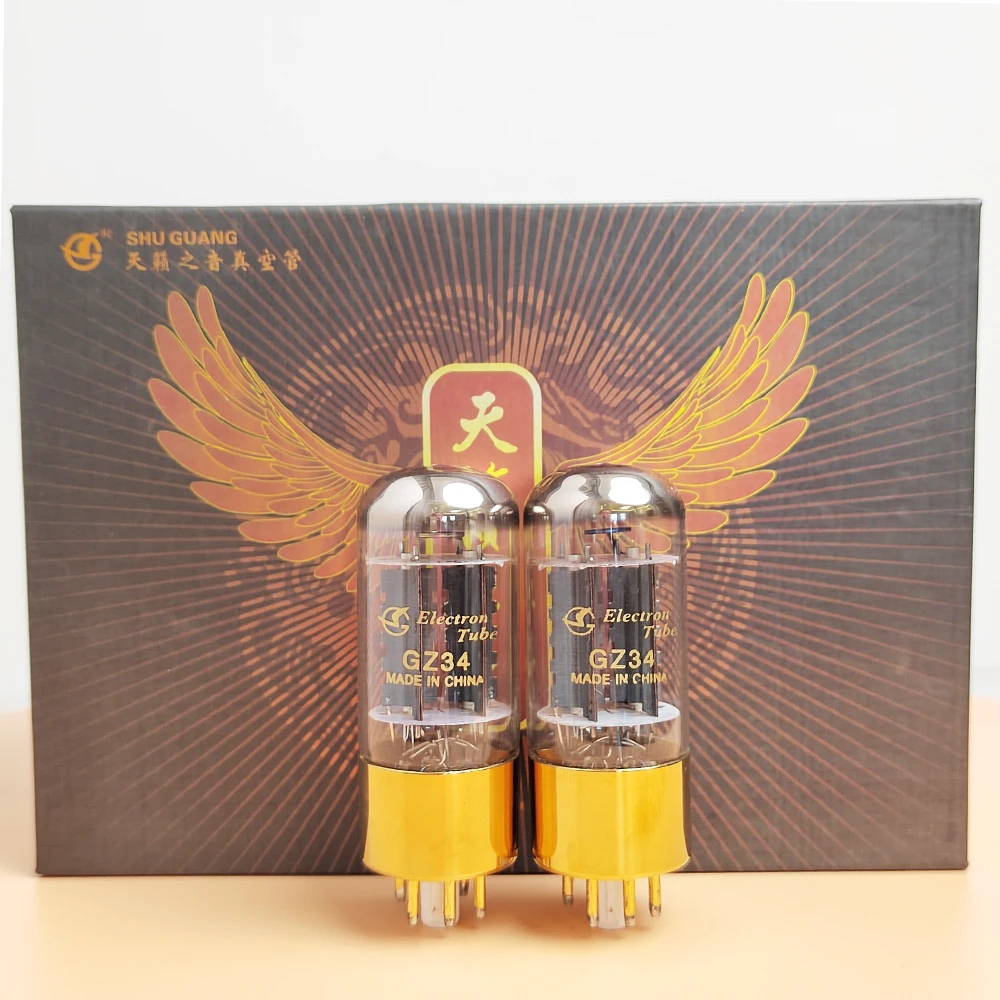 SHUGUANG GZ34 Vacuum Tube Replace 5Z3PA GZ34 5U4G 274B 5R4 U77 5Z4PA HIFI Audio Vacuum Tube Amplifier Original Matched