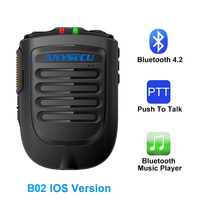 Bluetooth Microphone B02 Handheld Wireless Microphone for 3G 4G Newwork IP Radio With REALPTT ZELLO IOS Mobile Phone