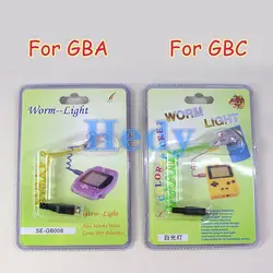1PC Flexible Worm Light Lllumination LED Lamps For Gameboy Advance For GBA GBP GBC Game Console With Packing