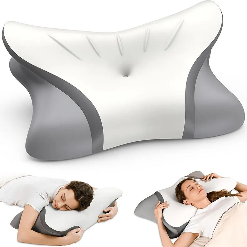 

Space Memory Foam Neck Pillow Core - Slow Rebound, Zero Pressure Cervical Support Pillow for Spine Health and Deep Sleep