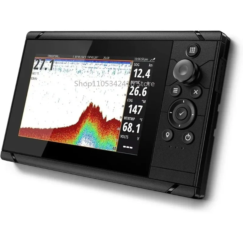 

9-дюймовый морской GPS-картплоттер с эхолотом 83/200, предустановленными прибрежными картами для навигации и рыбалки