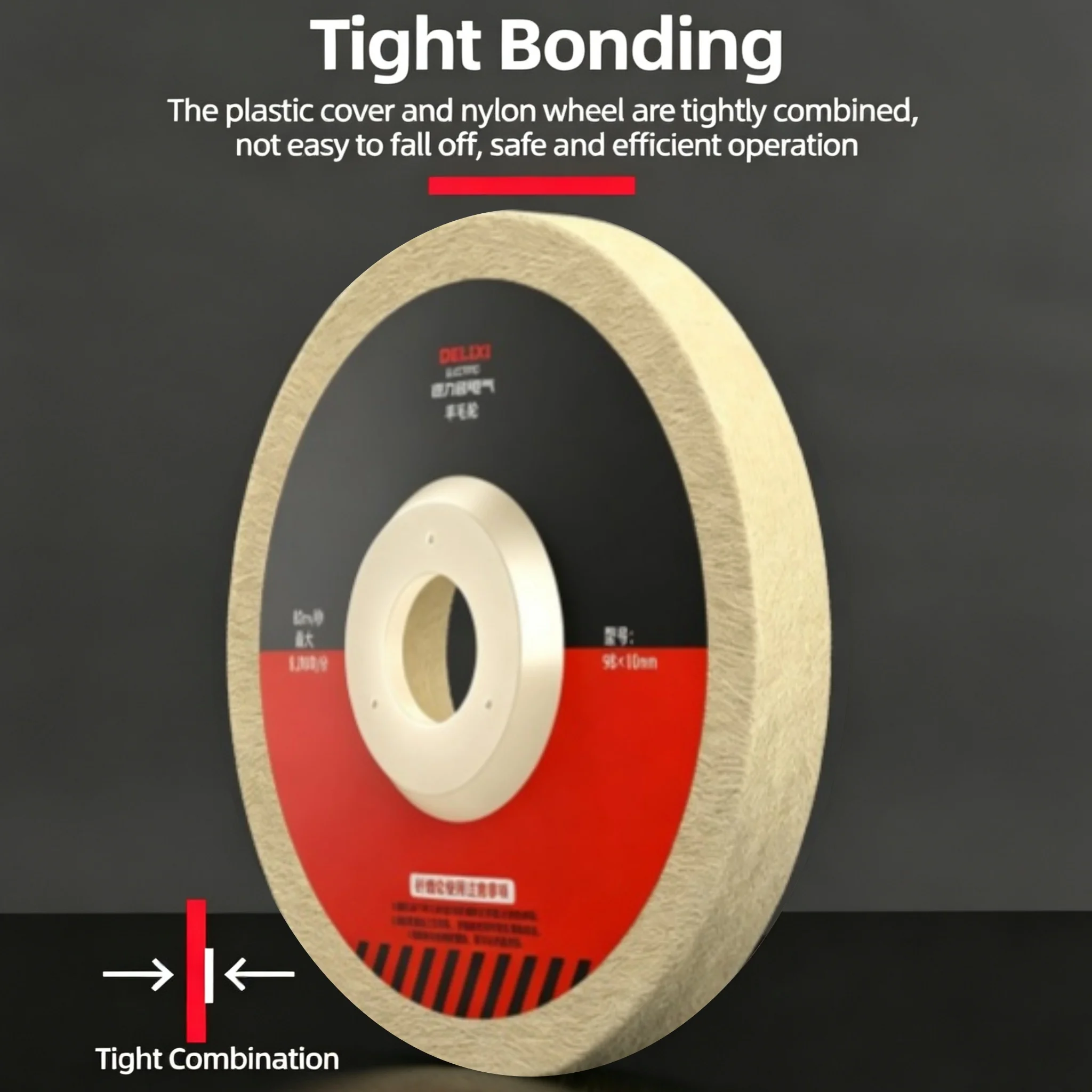 Ultrafine Round Wool Felt Polishing Wheel Soft Abrasive Buffing Disc For Angle Grinder Metal Glass Surface Scratch Repair Tools view 6