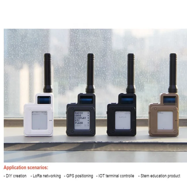 LoRa-Módulo sem fios, E-Paper, GPS, RTC, NFC, BME280, TTGO, T-Echo Meshtastic, SX1262, 433 MHz, 868 MHz, 915MHz, NRF52840, 1,54