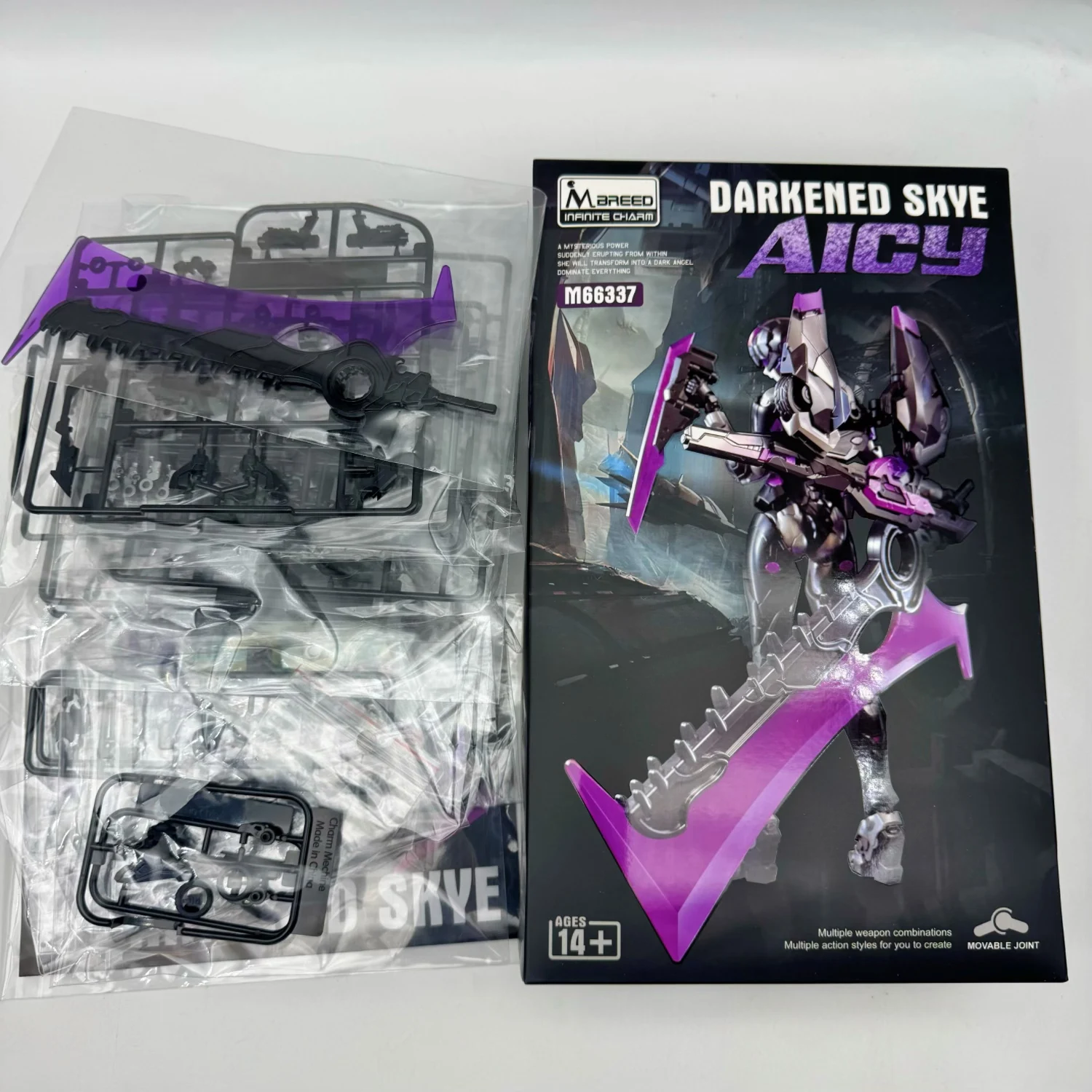 M Breed Infinite Charm M66337 AICY KO Sentinel FLAME Toy Darkened Skye Arcee Transformation Assembly Model Kit Action Figure Toy