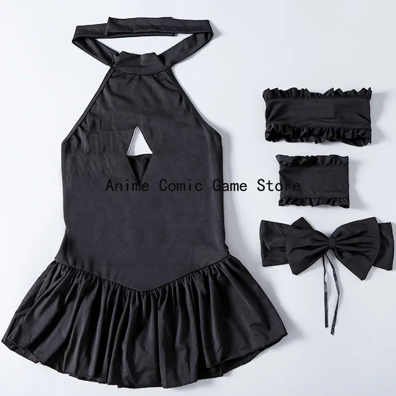 Sukumizyou-Anime FGO Black Swimwe pour femme, Alter Saber Cosplay Costume, Fate Grand Order Swimsuit, Fate Stay Niight, Sexy Wig, En stock