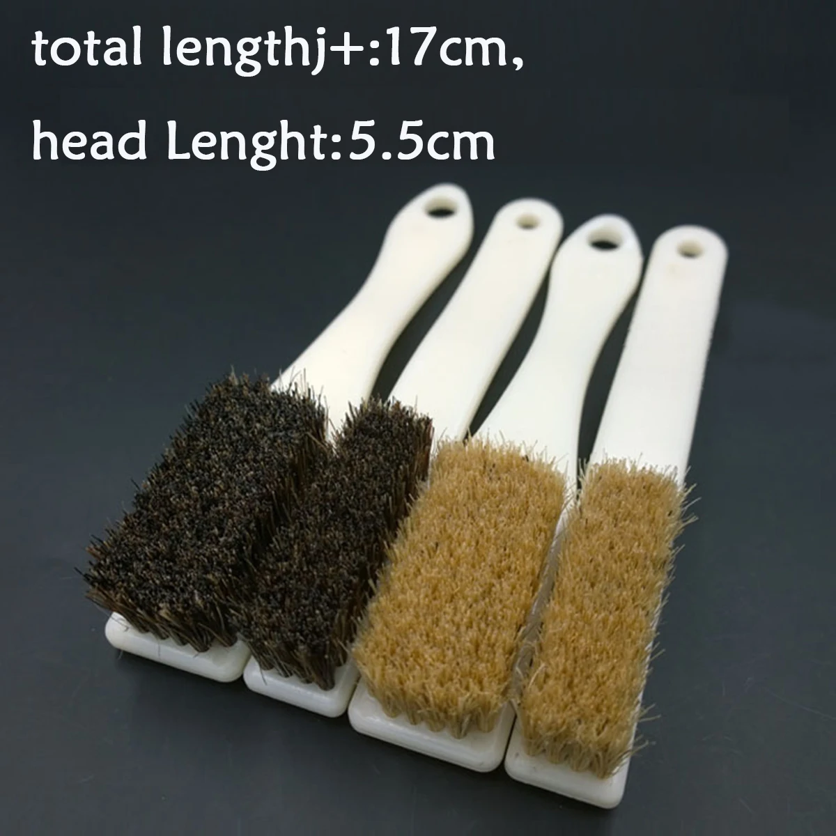 1 قطعة 17 مللي متر طول فرشاة شعر لتنظيف وصيانة الجوز أحجار الزيتون التحف عدد وأدوات الخشن لوحة صغيرة فرشاة Wenwan أداة