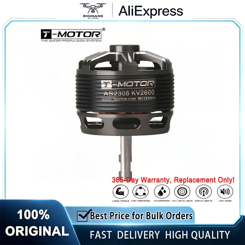 T-Hobby AS2308 Long Shaft Outrunner Brushless Permanent Magnet Electric DC Motor for RC Aircraft Plane Drone Motor