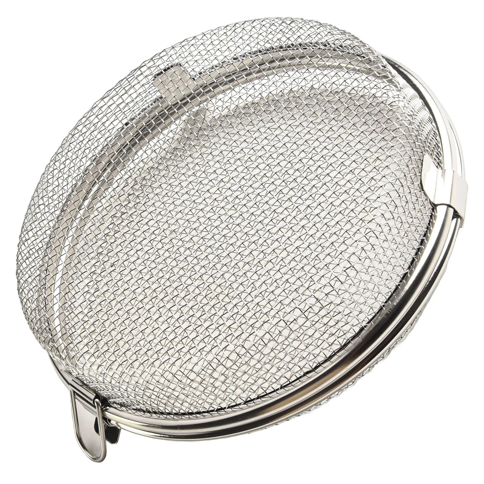 

Stainless Steel Drying Basket Sieve Round Sieve Household Drying Vegetable Net Anti-fly Artifact Drying Small Fish Kitchen Tool