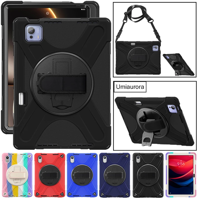 

For Xiaomi Pad7 Ultra Mi Pad 7 Ultra 14 inch 2025 Heavy Duty Rugged Tablet Case Stand Hand Shoulder Strap Shockproof Cover Funda