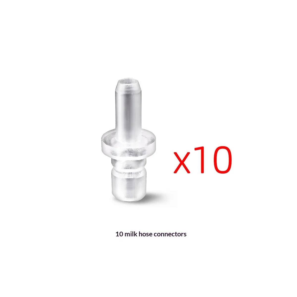 

10 шт., прозрачный соединитель для молочной трубки для кофемашины Melitta Siemens Jura Nivona, аксессуары для кофемашин
