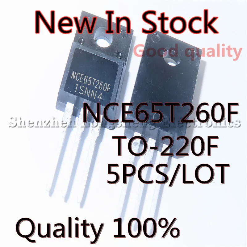 5 قطعة/الوحدة NCE65T260F TO-220F 650 فولت 15A أنبوب أكسيد المعدن نصف الموصل تأثير المجال في المخزون