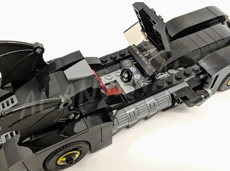 354pcs Super Fighter Batmobile รถ Pursuit of The JOKER เปลวไฟไอเสีย 11351 อาคารบล็อกของเล่นเข้ากันได้กับรุ่น