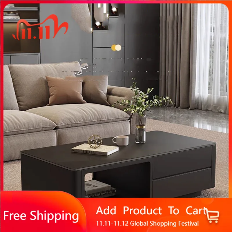 

Italian Luxury Coffee Table Living Room Storage Modern Nordic Coffee Table Minimalist Unique Mesas De Centro Para Sala Furniture