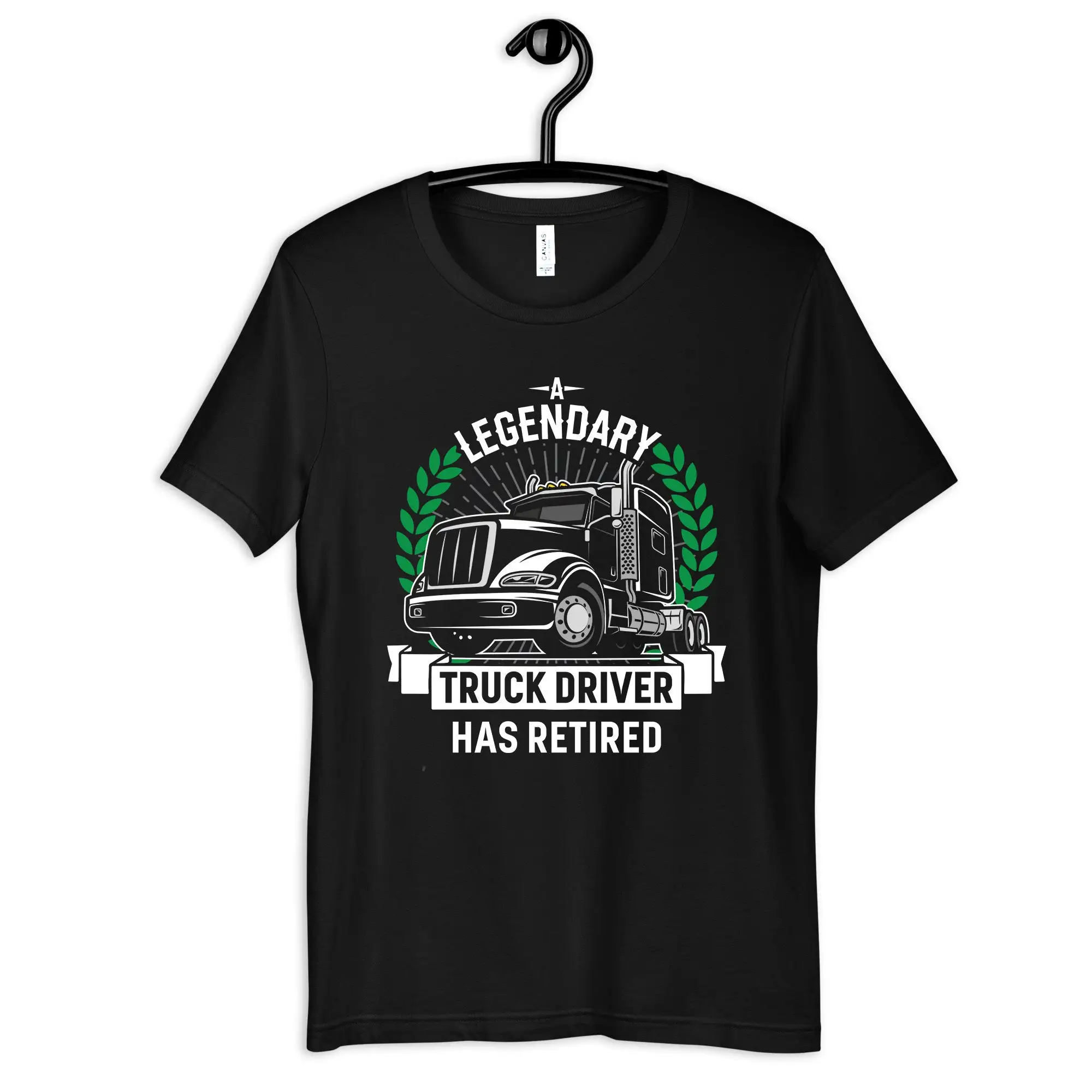 Retired Truck Driver T Shirt Legendary Trucker Retirement SweaT Long Sleeve