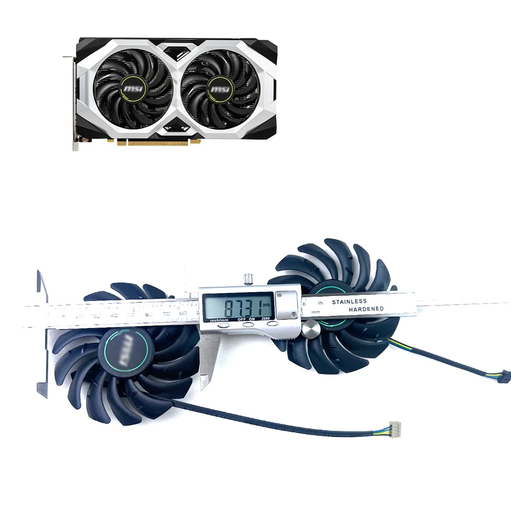 NEW Cooling Fan 87MM 4PIN PLD09210S12HH RTX2060 2070 2080 GPU FAN For MSI RTX 2060 2070 2080 Super VENTUS XS video card fans