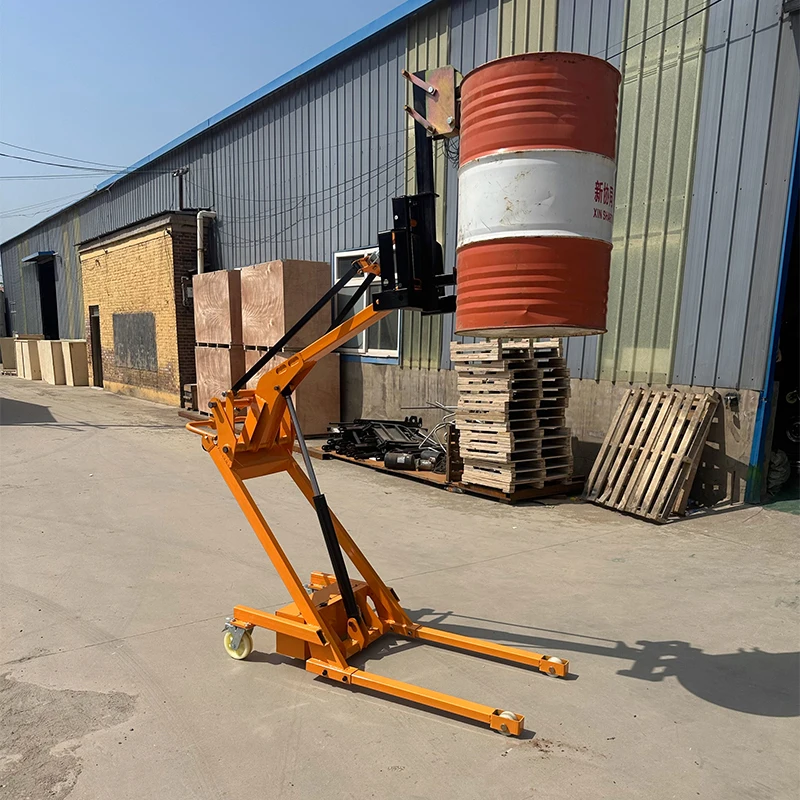 Portable Electric Hydraulic Articulated Forklift Compact Lifting And Handling Simple Forklift Manual Hand Truck(Customized)