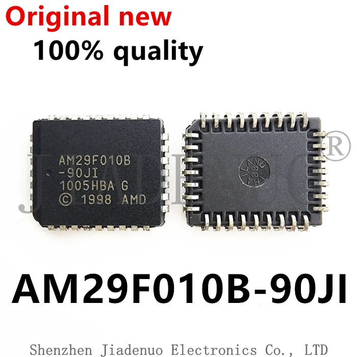 Chipset PLCC32 100% original, 1-2 piezas, nuevo, AM29F010B-90JI