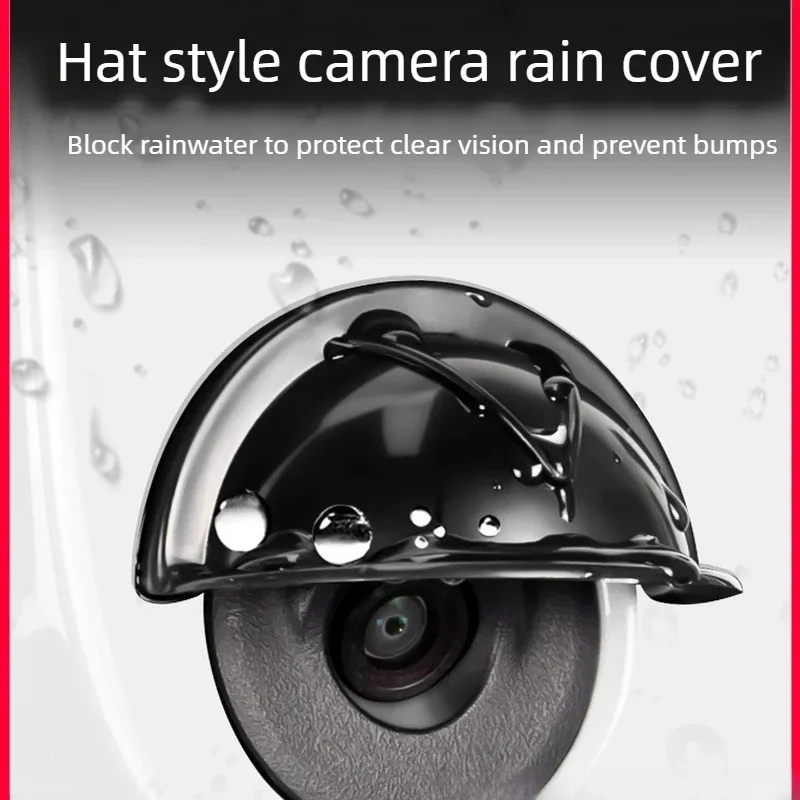 Rear Camera Rain Cover Streaming Media Lens Cover Modified Exterior Accessories Car Accessories Tools For Chery ICAUR V23