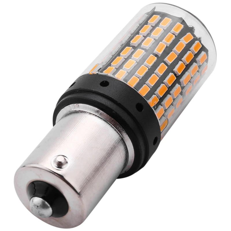 20Pcs No Hyper Flash 1156 Canbus Car Led Light Ba15s PY21W 144Smd 3014 Chips Car Led Turn Signal Reverse Tail Light