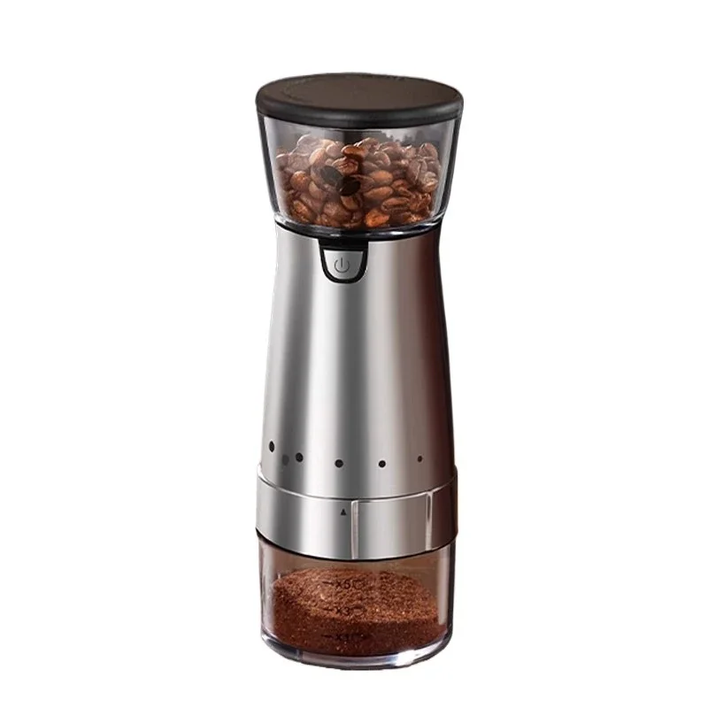 

Electric coffee bean grinder household small large capacity low noise portable integrate aut