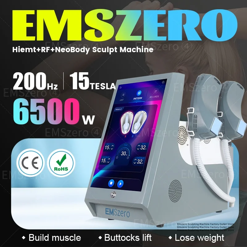 

EMSzero 15 Tesla Muscle Stimulate Fat Removal Electromagnetic EMS Body Slimming Butt Build Sculpt Machine Weight Lose Salon 2025