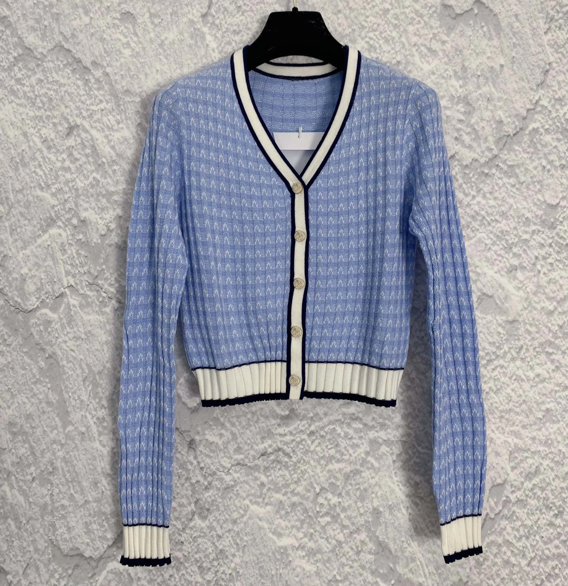 

Cardigan Single-breasted design Fashionable temperament Slim and thin Soft and comfortable 2024 autumn women's new hot