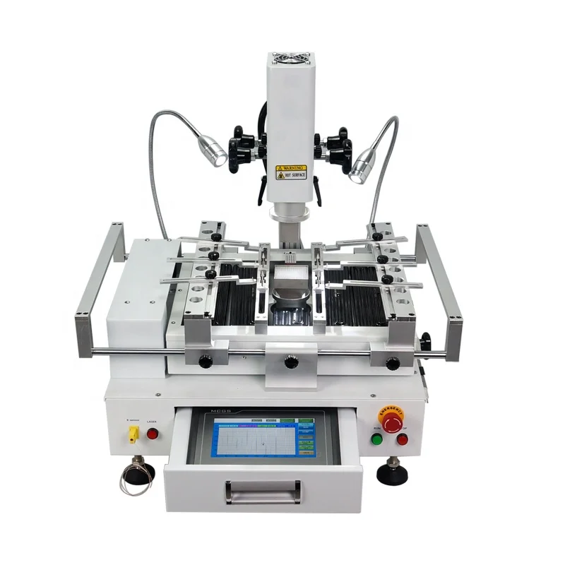 Classic BGA Rework Station R690 V.3 Pro 3 Zones Hot Air Touch Screen Solder Machine with Laser Point 4300W Soldering Tools