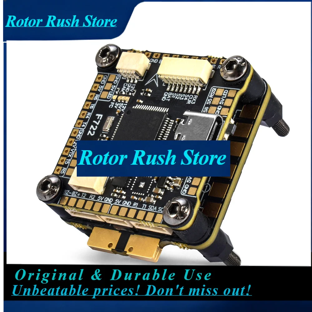 RoRuS9IMOD F722 Flight Stack F722 Flight Control 55A/60A ESC 3-6S Lipo 30.5x30.5mm ICM42688 Gyro For Remote Control FPV Racing D