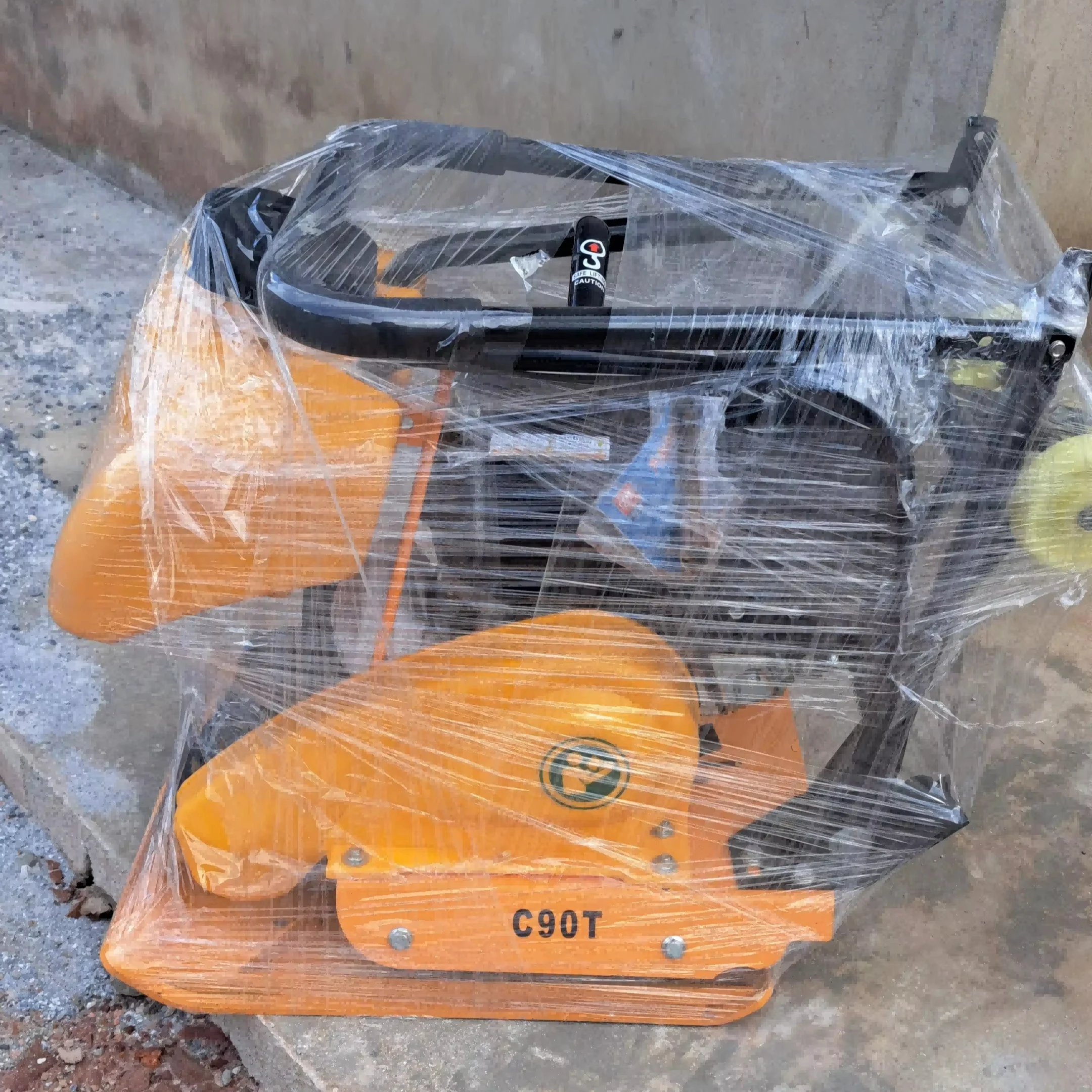 Factory  6.5hp Petrol Plate Tamper Compactor 6.5hp Soil Vibrating Road Compactor Plate Compactor