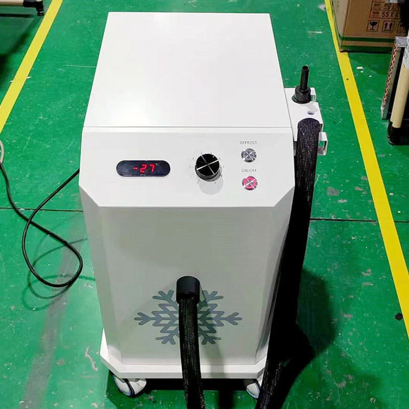 System Laser Treatment Zimmer Air Skin Cooler Machine Low Temperature Cold Air Device Air Cooling System