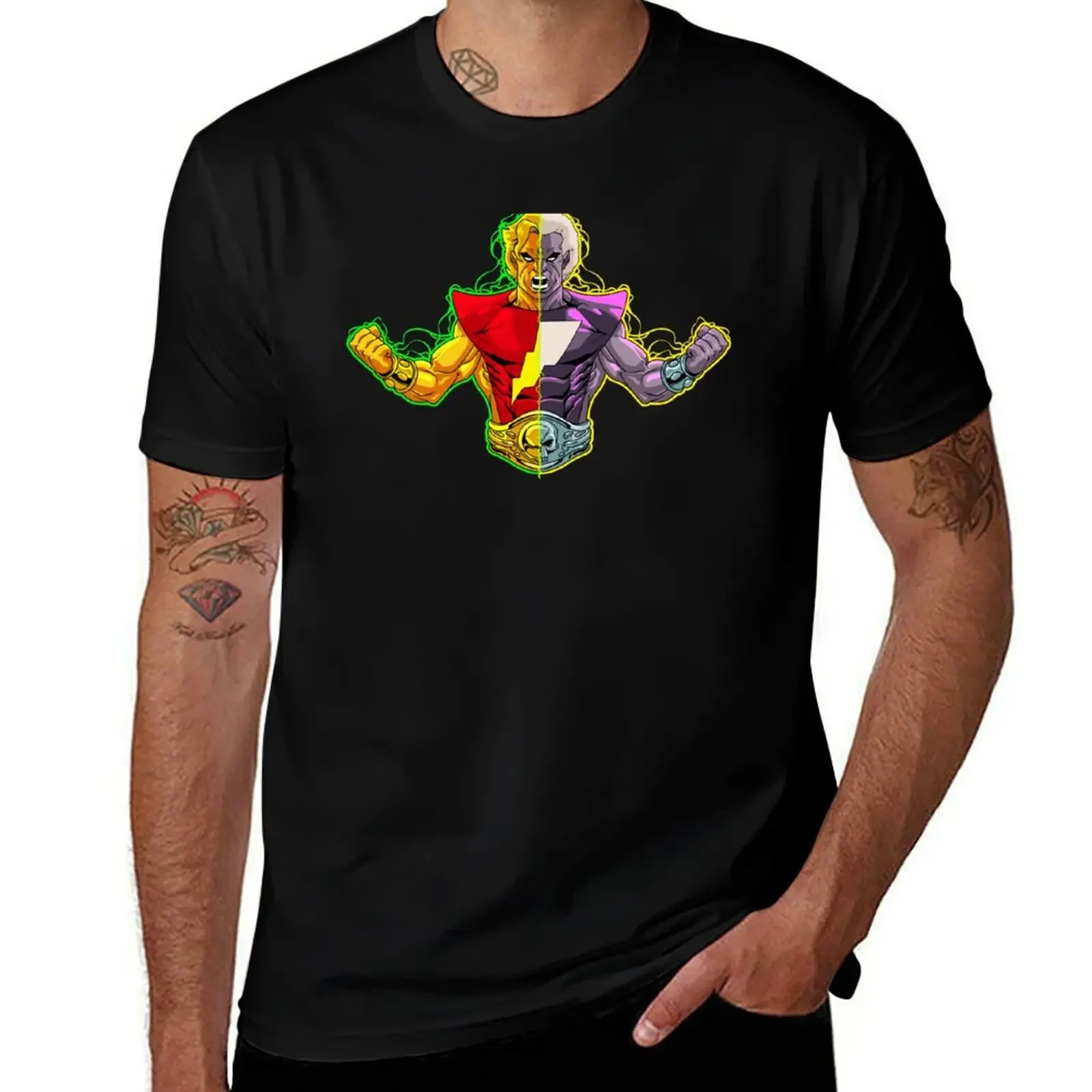 Warlock and Magnus T-Shirt Clothing summer tops men clothings