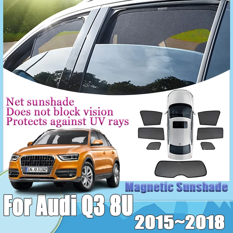 

For Audi Q3 8U 2015 2016 2017 2018 Shade UV Protection Sunshade Shield Visor Window Cover Part Windshield Tools Auto Accessories
