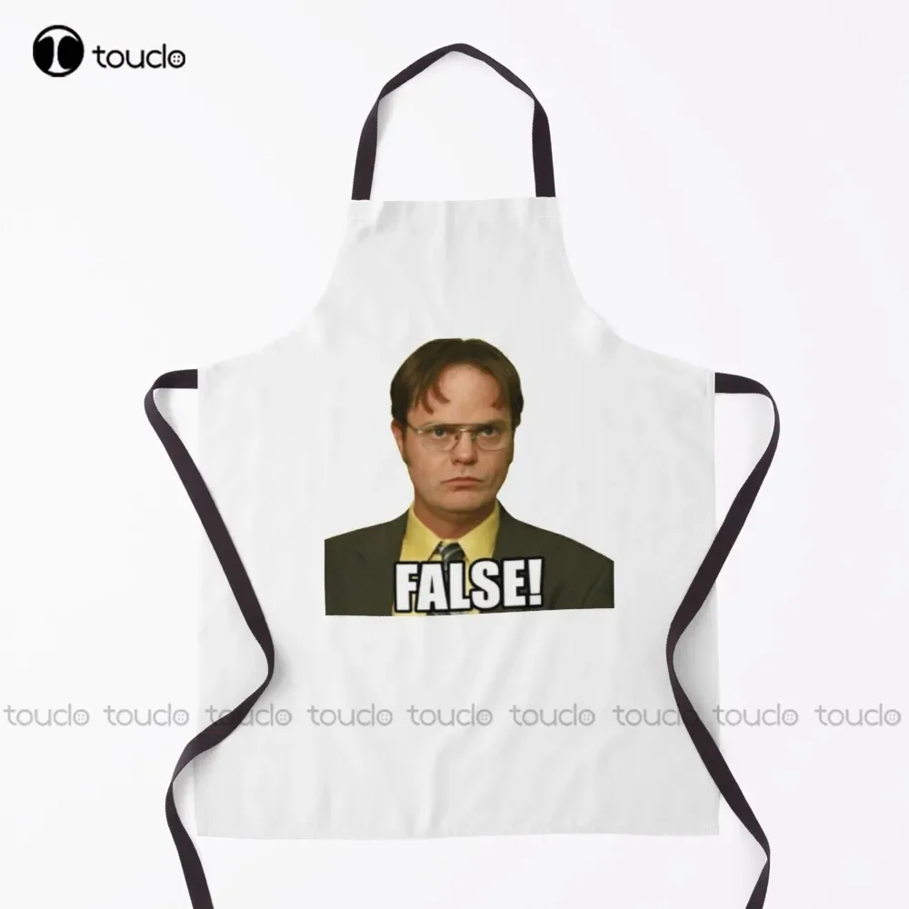 

Новый False Dwight - офисный фартук, забавные фартуки для мужчин, унисекс